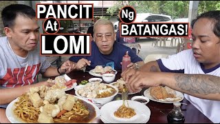 Ep47 LOMI Sa GARAHESarrrapp 🇵🇭 Tikman Natin Ang Pancit Silog At LOMI Ng BATANGAS [upl. by Pittel]