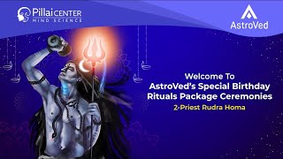 2 Priest Siva Ashtothara Archana  Rudra Parayanam folllowed by Rudra Homa amp Birthday Package [upl. by Grochow715]