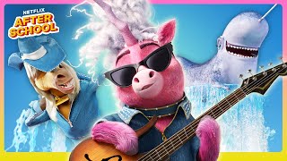 Thelma the Unicorn SUPER Song Compilation 🦄🎶 Netflix After School [upl. by Ayhdnas]