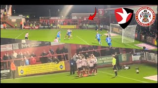 Cheltenham Town vs Accrington Stanley  Owen Evan’s helps Cheltenham to three points  Matchday vlog [upl. by Ajnek]