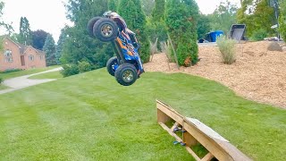 Traxxas XMAXX Backflip [upl. by Nnylg]