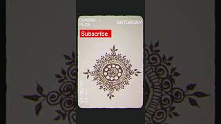 big tikli design tutorial mehndi henna art creative satisfying shorts viral song [upl. by Llehcam]