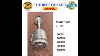 Micro Hydroturbine Generator Low Head 1KW Hydroelectricity Kaplan Turbine 0094770846687whatsapp [upl. by Dulcy735]