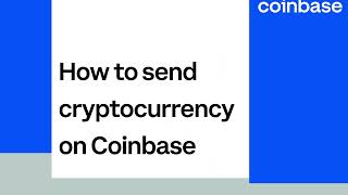 How to send crypto on Coinbase [upl. by Yud84]