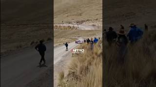 Samuel Benedetti derrapa en la 6ta etapa del Rally Caminos del Inca en Espinar [upl. by Lleynad891]