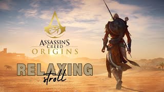 Relaxing Stroll in Assassin’s Creed Origins 🌅  Ezios Family OST ost assassinscreed jesperkyd [upl. by Egdirdle814]