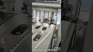 medical 3 way port stopcock valve joint automatic assembling welding connecting making mould machine [upl. by Ellesig383]