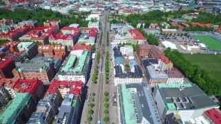 Avenyn Göteborg in 4K DJI [upl. by Ymaj]