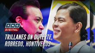 The lines have been drawn Antonio Trillanes on Sara Duterte Leni Robredo Risa Hontiveros [upl. by Kciredohr688]