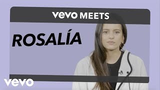 Rosalía  Vevo Meets [upl. by Ahsinra]