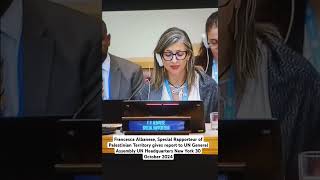 UN General Assembly quot Context to the genocidequot Special Rapporteurs report shorts [upl. by Elvira]