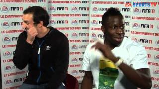 EA SPORTS TV 06  Avec Aly Cissokho à Gerland [upl. by Adorne]