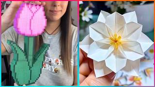 30 Easy Paper Flower Crafts To Do When Youre Bored [upl. by Sukramal]