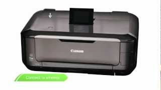 Canon Get Started  Wireless printing set up on your PIXMA printer [upl. by Rosenblatt706]