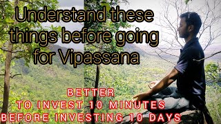 ALL ABOUT THE VIPASSANA MEDITATION  EXPERIENCE AND REVIEW 🤯🧘😇🙏 [upl. by Sirdi]