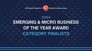 2024 Emerging amp Micro Business of the Year Award Category Finalists [upl. by Haya]