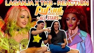 Trinity K Bonet X Laganja Estranja Physical  BRAZIL REACTION  All Stars 6 [upl. by Salamone]