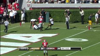 HIGHLIGHTS Mizzou downs Georgia 4126 [upl. by Emmey]