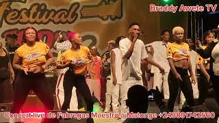 Concert FABREGAS MAESTRO live à Matonge Pleins àCraquer💯Abonnezvous massivement sur Braddy Awete TV [upl. by Ettesil101]