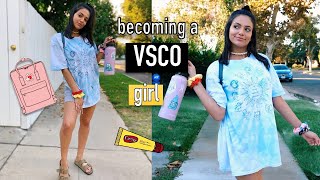 transforming into the Ultimate VSCO GIRL for a day [upl. by Nolrac]