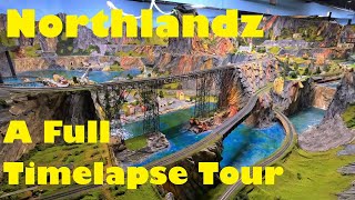 Northlandz A Full 4k Timewarp Tour of this Massive Model Train Layout [upl. by Neelasor356]