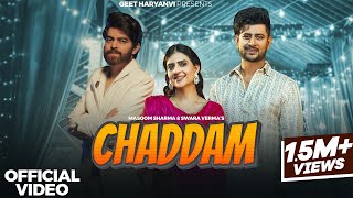 Chaddam Full Video Masoom Sharma Shivani Yadav Rahul Muana  New Haryanvi Songs Haryanavi 2024 [upl. by Adnawot]