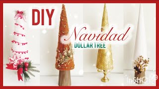 DIYs Arbolitos de NAVIDAD 🎄COMO HACER PINOS NAVIDEÑOS DIY Chritmas TREE IDEAS [upl. by Hynes290]