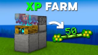 Minecraft 121 Best XP Farm  50 LEVELS in 4 Min [upl. by Lundt]