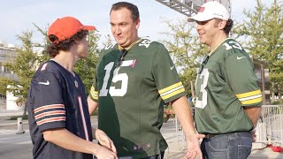 Trolling Packers Fans At NFL Kickoff [upl. by Anthony]