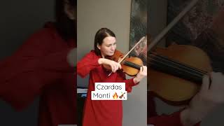 Czardas by Vittorio Monti shorts violinist violincover czardas [upl. by Lucia117]