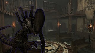 Xenomorph Gameplay in Father Campbells Chapel  DBD [upl. by Massarelli]