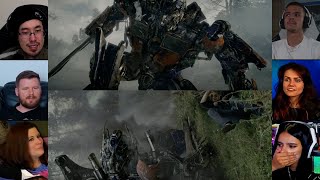 Death of Optimus Prime  Transformers  Revenge of the fallen  Reaction Mashup  transformers [upl. by Andreana]