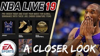 Deeper Look Into NBA Live 19 Preorder Bonuses [upl. by Schick]