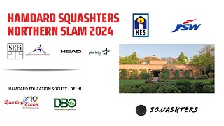 Qualifying Rounds  Court 2  Hamdard Squashters Northern Slam 2024 [upl. by Slade]