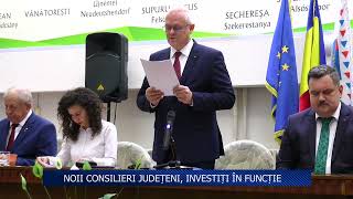 NOII CONSILIERI JUDETENI INVESTIȚI ÎN FUNCȚIE [upl. by Tildie639]