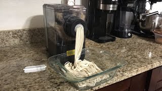 Ramen Noodles Pasta Recipe Using Emeril Lagasse Pasta Maker So easy [upl. by Anitsud754]