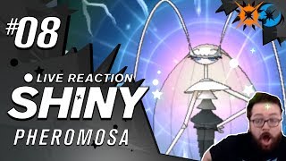 EPIC FAST SHINY ULTRA BEAST PHEROMOSA  Pokemon Ultra Sun and Moon Shiny Reaction 8  CBAD [upl. by Haletta809]