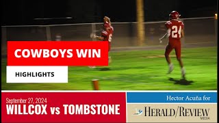 Willcox vs Tombstone highlights [upl. by Edd]