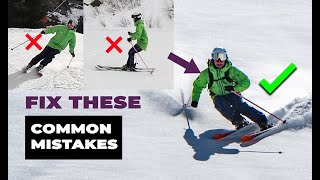 The 2 Biggest Skiing Mistakes and how to fix them [upl. by Stander]