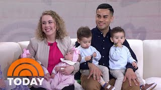 Meet the parents who had two sets of twins in 13 months [upl. by Ayeki]