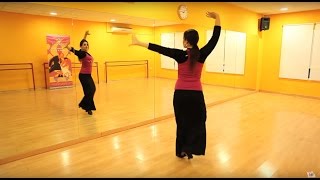 Tutorial para bailar sevillanas la primera y la segunda [upl. by Llerdnek]