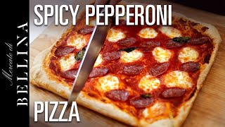 Spicy Pepperoni Pizza Recipe [upl. by Werner]