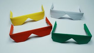 Comment faire des lunettes origami à partir de papier [upl. by Gianni911]