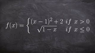 Learning to Graph a Piecewise Function With Transformations [upl. by Yddeg]