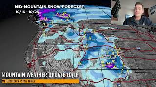 PM Mountain Weather Update 1016 Meteorologist Chris Tomer [upl. by Pernas]