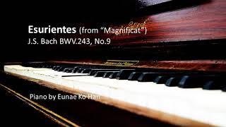 Esurientes from “Magnificat” – JS Bach BWV243 No9 Piano Accompaniment [upl. by Nylear]