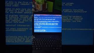 windows 8 Has Bsod ORIGINAL WINDOWS 7 [upl. by Airdnalahs]