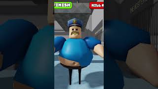 ICE SLIDE BARRYS PRISON RUN ALL JUMPSCARES amp WALKTHROUGH roblox shorts [upl. by Dallis570]