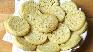 Home Made Crumpets  One Pot Chef [upl. by Seymour611]