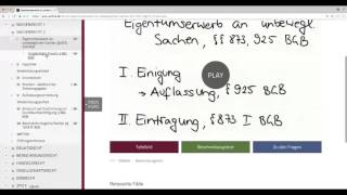 Crashkurs Sachenrecht II  Immobiliarsachenrecht [upl. by Leanard]